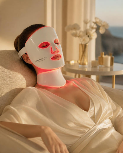 Masque LED Visage & Cou – Soin Anti-Âge & Éclat | Clairéa