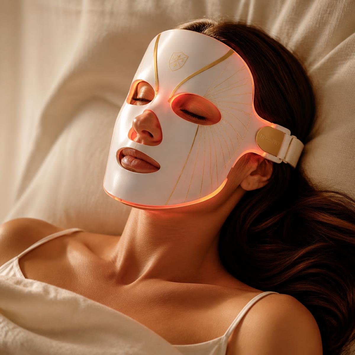 Masque LED Visage & Cou – Soin Anti-Âge & Éclat | Clairéa