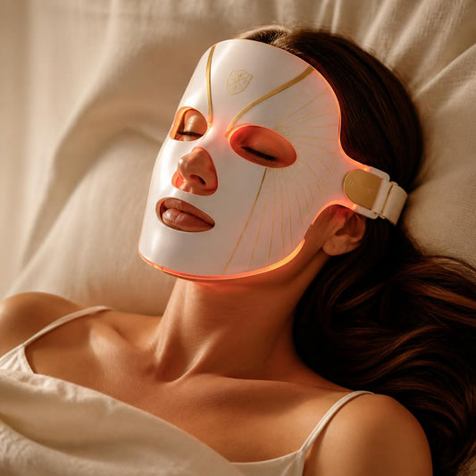 Masque LED Visage & Cou – Soin Anti-Âge & Éclat | Clairéa